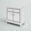 Armoire d'appoint à miroir 2 portes Sigmund-1801636404