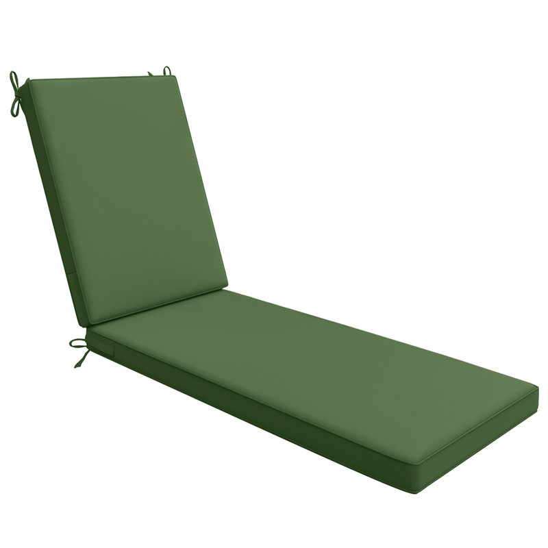Coussin de chaise longue d'extérieur - imperméable, résistant aux intempéries, remplacement de mobilier de patio, 1