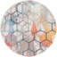 Tapis gris / orange Baxter-31884321