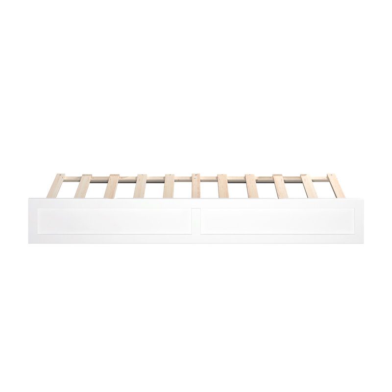 Lit gigogne, Blanc, Lit simple