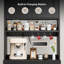 Grand garde-manger de 71 pouces avec portes, tiroir, armoire de ferme avec prise de courant et lumière DEL-1845638979