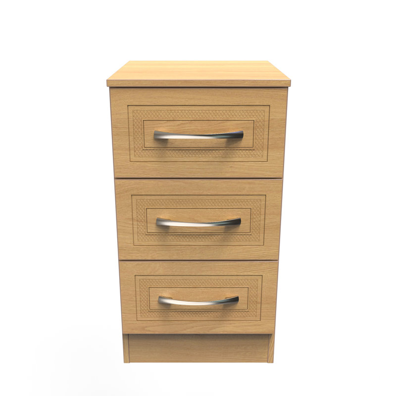 Dorset 37cm W Manufactured Wood Bedside Table