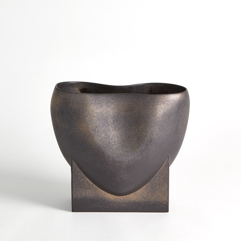 Orpheus Low Bowl, Bronze