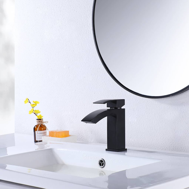 Robinet de salle de bain à un trou