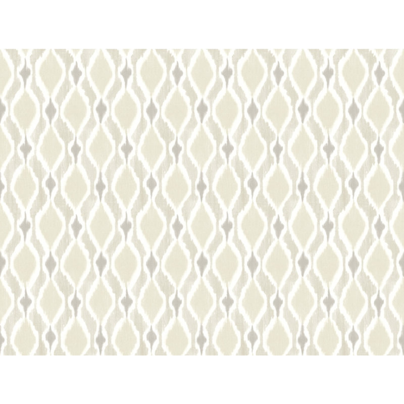 Rouleau de papier peint l 27 pi x p 27 po teint ogee, Beige