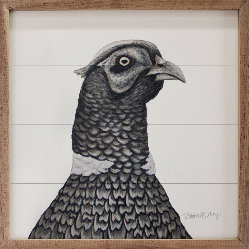 Pheasant By Robin Sue Studio, H 8 po x l 8 po