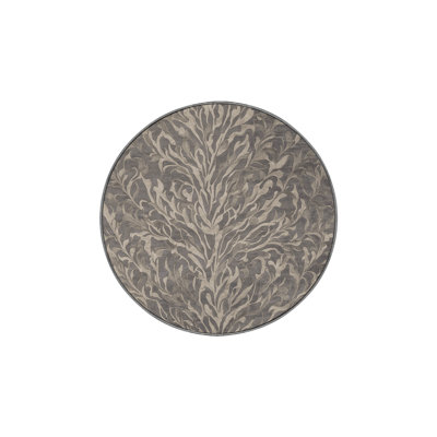 Tapis gris soyeux et moelleux