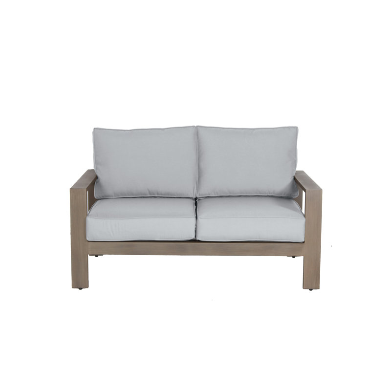 Causeuse avec coussins Windcrest, Spectre gris tourterelle