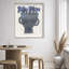 Indigo Vase II Shadowbox Floral & Botanical Print by Oliver Gal, Black Frame, 16 x 20-1915104351-2110841821