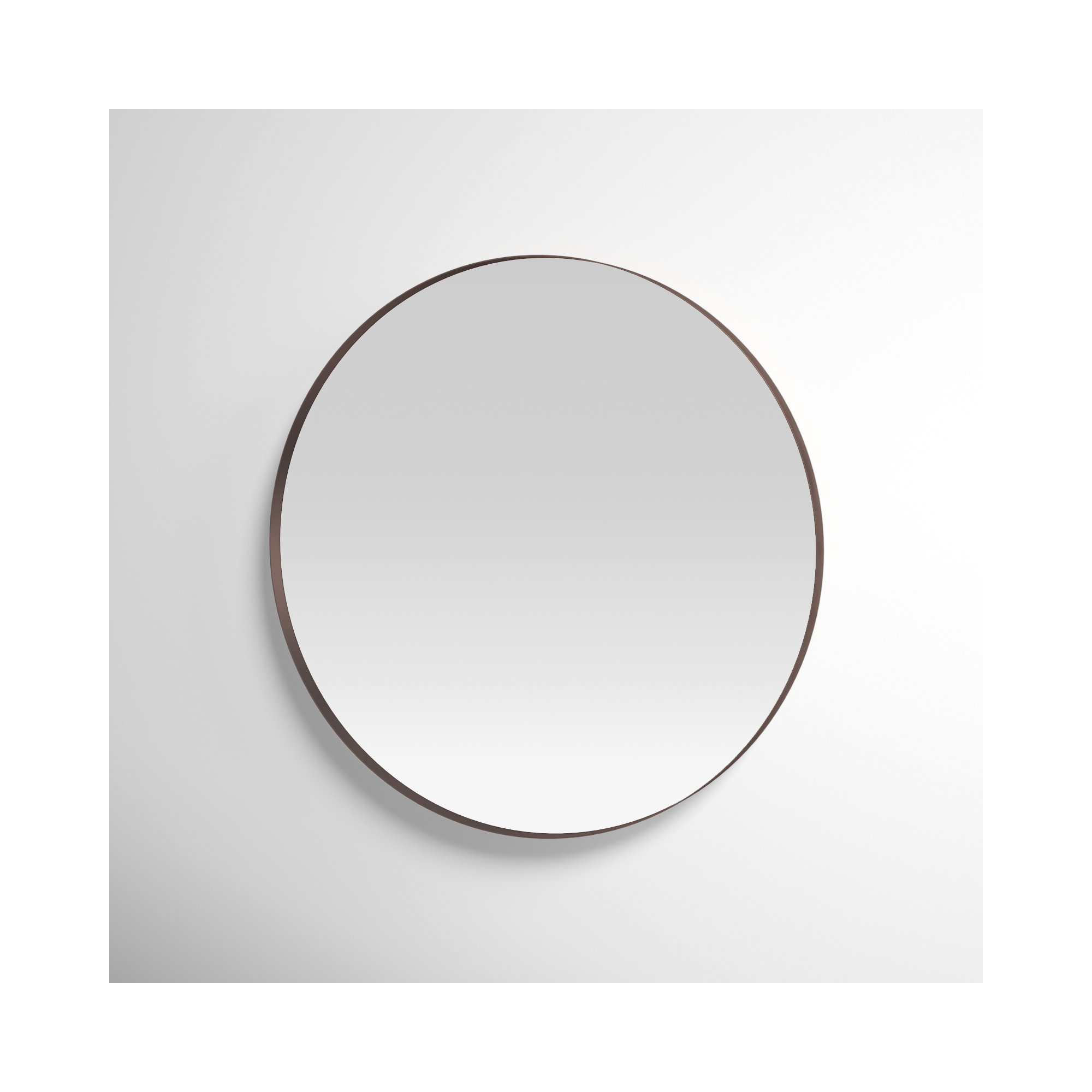 Lansing Stainless Steel Mirror, Brushed Brass Stainless Steel