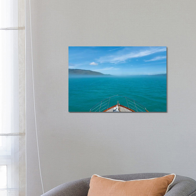 Usa, Alaska, Craig. Ship Bow Cruising In Gulf Of Esquibel. by Jaynes Gallery - Wrapped Canvas Print, 66.04 cm H x 45.72 cm W