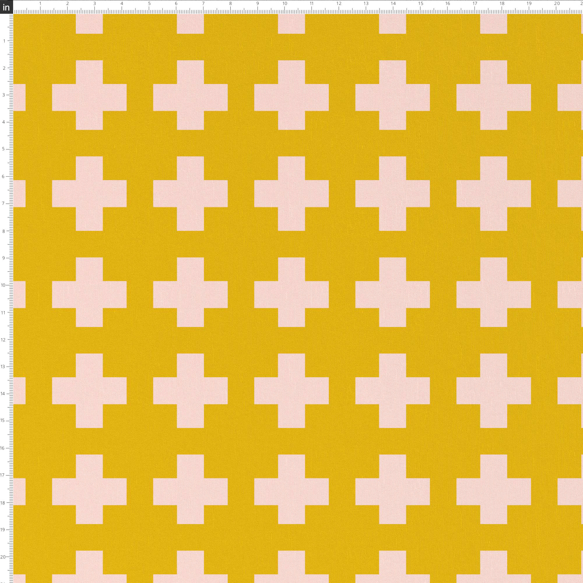 Dema Geometric Indoor/Outdoor Throw Pillow, 20" x 20", Yellow