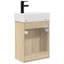 Single Bathroom Vanity with Ceramic Basin-1971279172