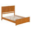 Lit plateforme en bois massif francoise avec pied de lit assorti Francoise-1101651836-1111206086