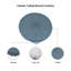 Housse de coussin Sunbrella pour intérieur / extérieur, housse de coussin circulaire de 26 pouces avec insert-116426971-116426975