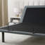 Base de lit ajustable pour grand lit Os4 en noir et gris, avec plateau supérieur divisé, avec réglages de la position du pied de la tête, retour à l'état initial plat à une seule pression, cadre très solide-1974534047