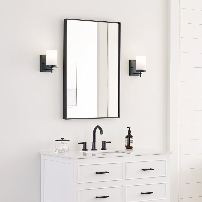 Zire 1 - Light Armed Sconce, No, Midnight Black