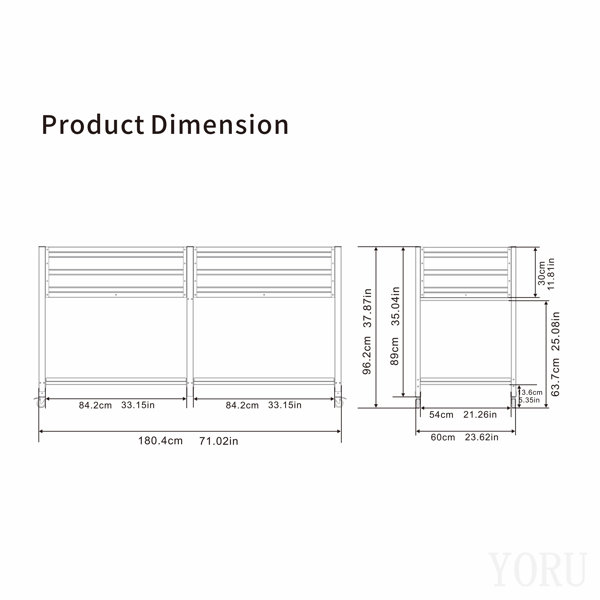 Dimensions du produit