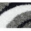 Tapis gris touffeté à la main-16369501