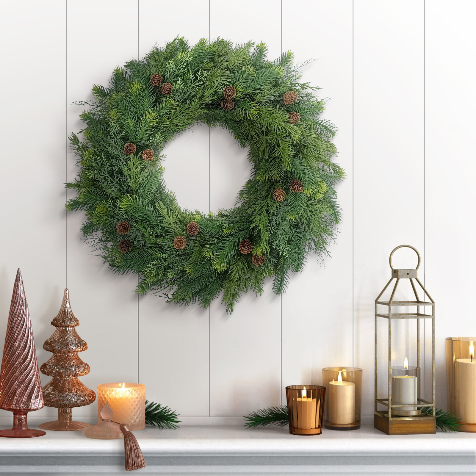 6" Christmas Wreath
