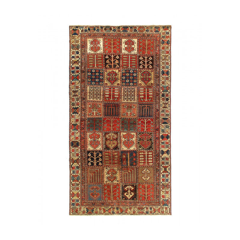 Fine Hand knotted Persian Vintage Bakhtiari 4'6"X 9'3"
