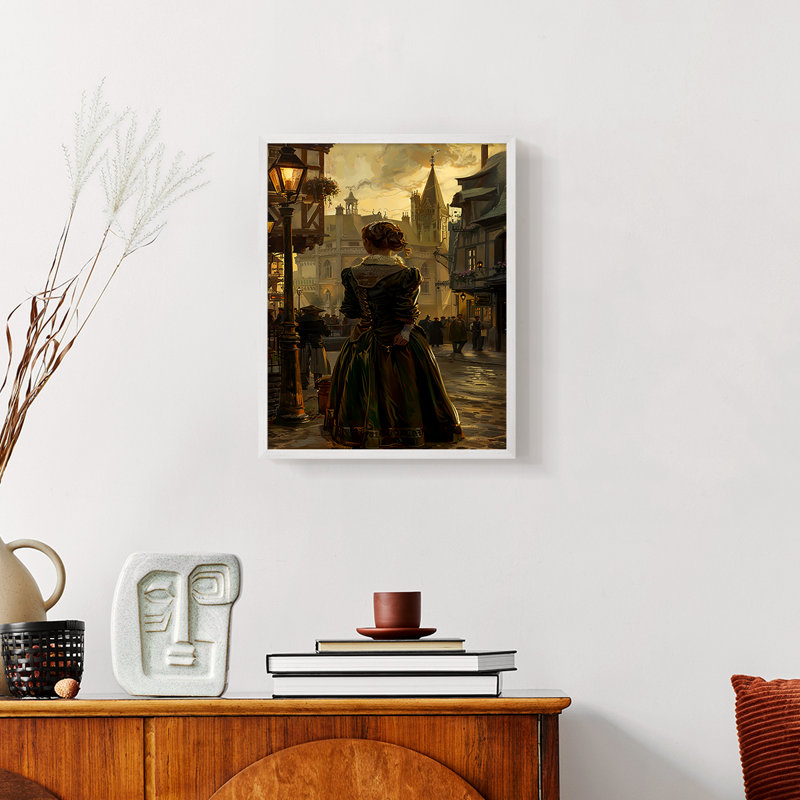 WOMEN-CCCLXXXV -Premium Gallery Framed Print   - Ready to Hang, 10" H x 8" W