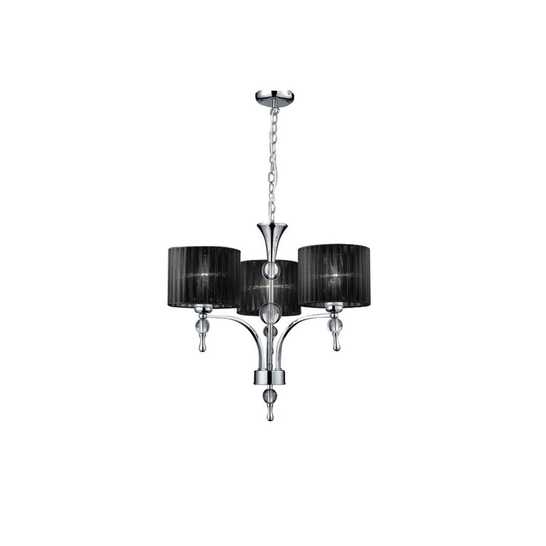3 - Light Drum Chandelier