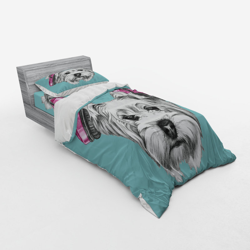Farmhouse / Country Polyester Duvet Cover, Twin Duvet Cover + 2 Additional Pieces