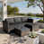 Black Rattan Gray