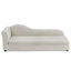 Canapé surdimensionné pour chiens de taille moyenne / grande - dossier moderne à vagues irrégulières, accoudoir simple, tissu en lin respirant de qualité supérieure, coussin moelleux et pieds en plastique bas-1219457367