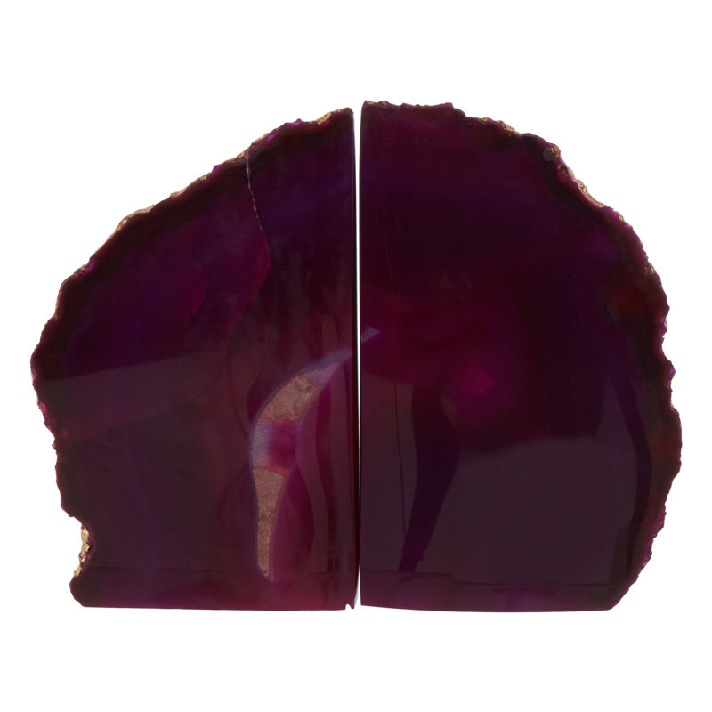 Crystal Non-Skid Bookends