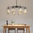 8-light Postmodern Glass Chandelier