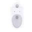TOTO Glaston Elongated Skirted Toilet Bowl with CEFIONTECT, Cotton White - CT472CUFG#01