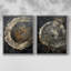 ABSTRACT Series CLX - reproduction encadrée de qualité supérieure - prête à être accrochée - aucun clou requis - aucun clou requis-108029889-108029892
