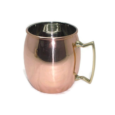 Tasse en cuivre plaqué