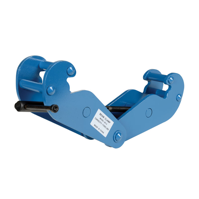 Pince à poutre en acier Vestil BC-8, capacité de 8 000 lb, largeur de bride 3-1 / 2 à 12-1 / 4