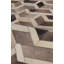 Natural Hide Cowhide Geometric Area Rug-25306874