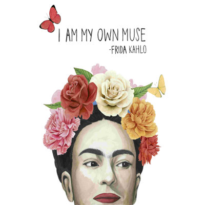" Frida's Flowers I " by Grace Popp