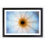 Down the Barrel in Blue and Yellow in Abstract - Picture Frame Graphic Art Print-55734267-55734268
