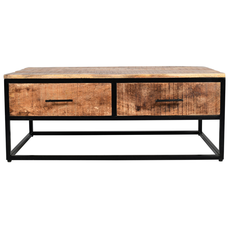 Sylvia Sled Coffee Table with Storage