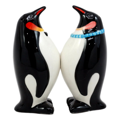 Jos Polar Opposites Emperor Penguin Salt and Pepper Shaker Set