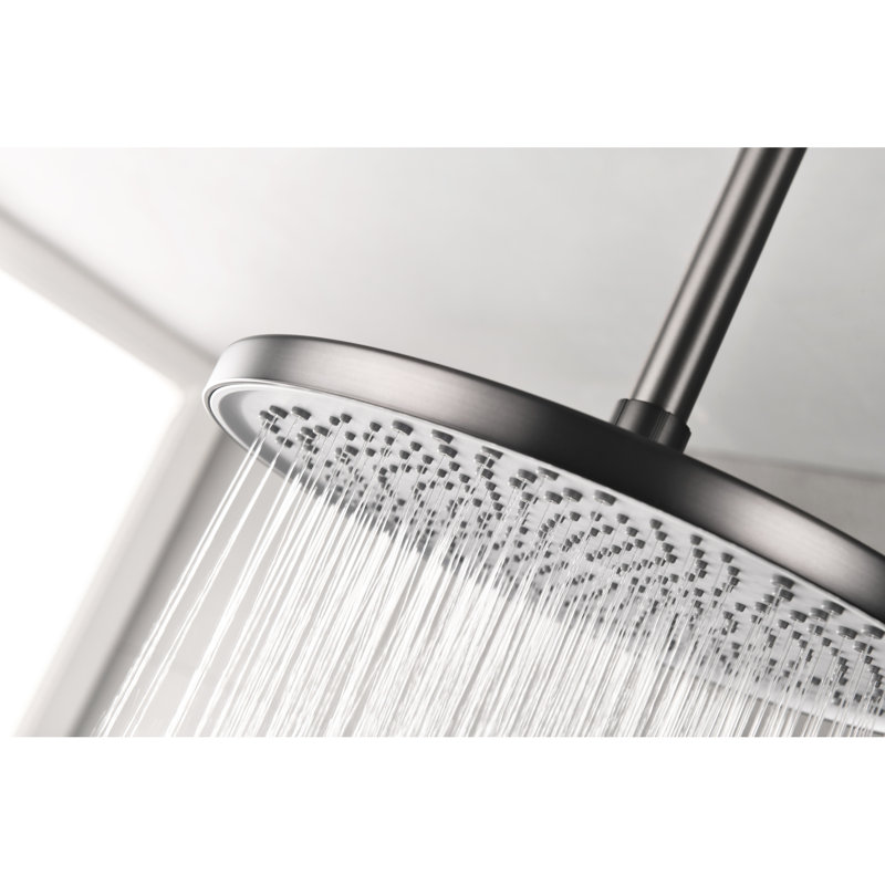 Pomme de douche - haute pluie, luxe moderne, laiton, montage en 1 minute, pluie de bronze visible de luxe, installation, style