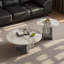 Ensemble de tables basses rondes en pierre de style italien-1970698020-1970698021