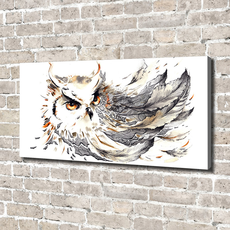 Owl - No Frame Print on Canvas