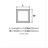 Appoint 1 1/4" Length Square Knob-50304534