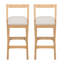 Tabouret en bois d'hévéa-206533591