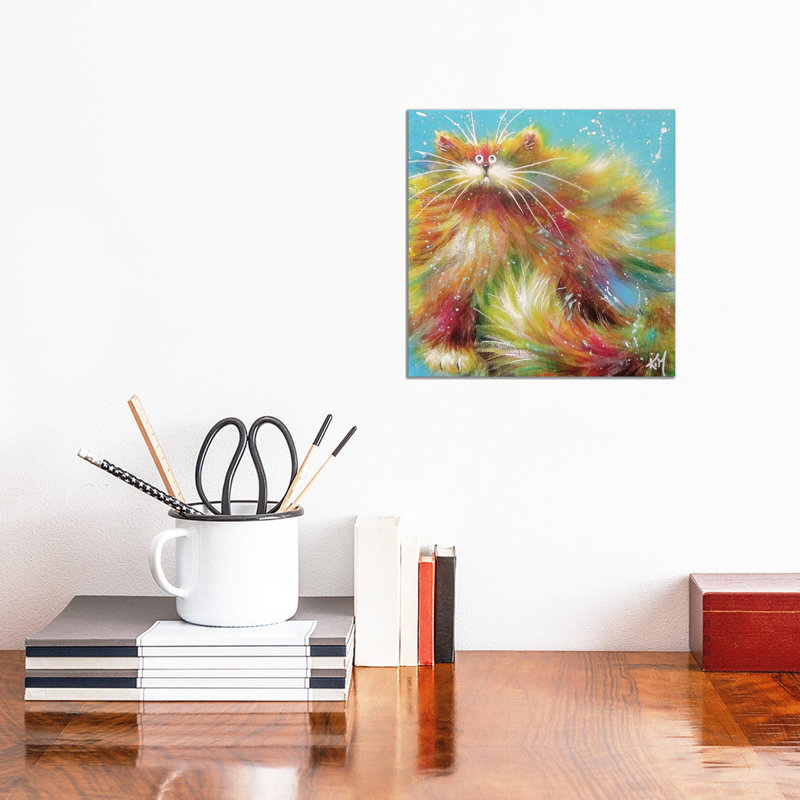 Reproduction d’art sur toile tendue « Calypso » par Kim Haskins, H 12 po x l 12 po x P 0,75 po