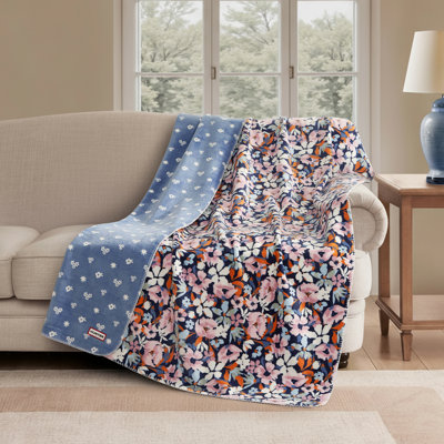 Hunter Reversible Plaid Plush Throw Blankets