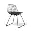 Harlan 46cm H Upholstered Metal Slat Back Side Chair-59851122