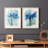 Abstract Oasis I-Premium Framed Print -Ready to Hang - No Nails Required - No Nails Required-1638457646-1638457643